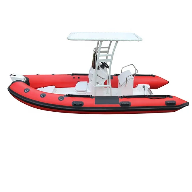 

RIB480 PVC/Hypalon 4.8m Rigid Fiberglass Inflatable Boat, Optional