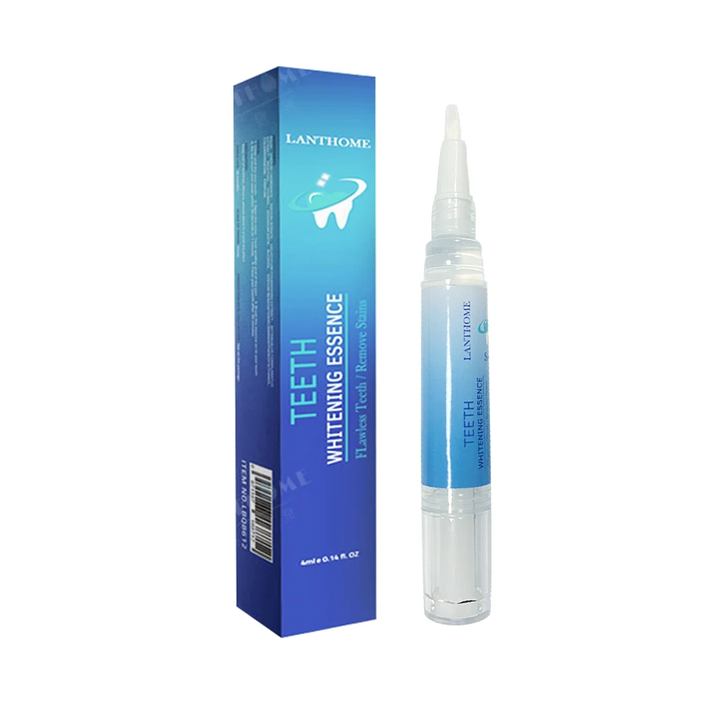 

Private Label 4ml Teeth Whitening Essence Fresh Breath Easy To Use Hydrogen Peroxid Gel Teeth Whitening Pen