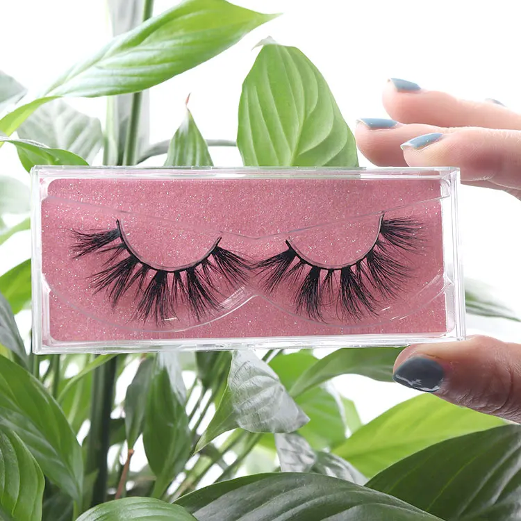 

Make Your Own Brand Luxury 3D Real Mink Eyelash Fluffy Full Strip False Lashes Vendor Custom Lash Packaging Boxes
