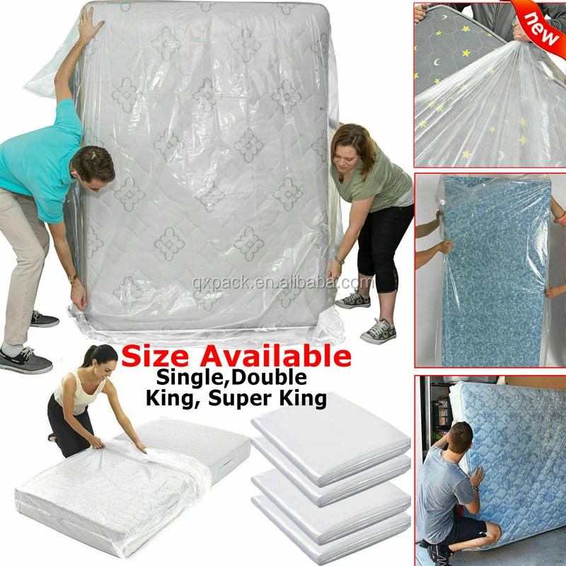 Twin Mattress Bag Cover For Moving Or Storage 4 Mil Heavy Duty Thick