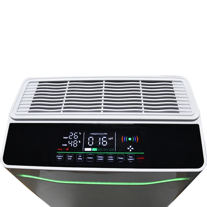 
sensor school sanitizer medical grade industrial light dual for hvac ac duct led body air purifier uv lamp steriliser home hepa 