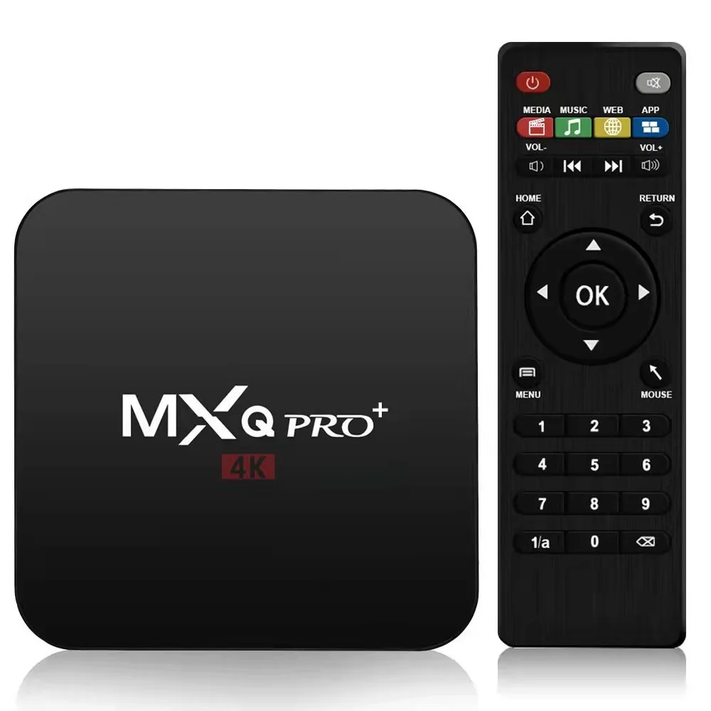

Jwtec MXQ PRO 2G RAM 16G ROM Android 9.0 OS YouTube NETFLIX Ott Tv Box Firmware 4k Upscaling Tv Top Box