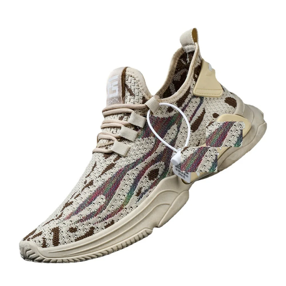 

High-Quality Men's mesh Sports Shoes OEM Running sneakers Casual shoes, 3 colors