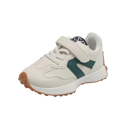 

NIAN OEM Scarpe Sicure Cartoon Outdoor Platform Cheapest Flat Zipper Own Designs Children's Sports Shoes, White black grey