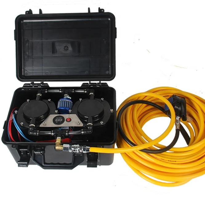 

2.5bar mini type Hookah diving compressor breathing air 12v portable hookah diving compressor