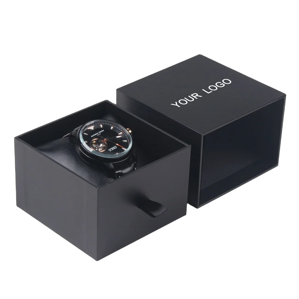 

Drawer Structure Custom Kraft Drawer Box Packaging Watch Packaging Case