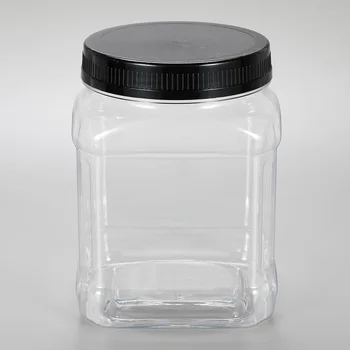 Clear Plastic Jar Wholesale Eco-friendly Food Jar Pet Storage Jar - Buy