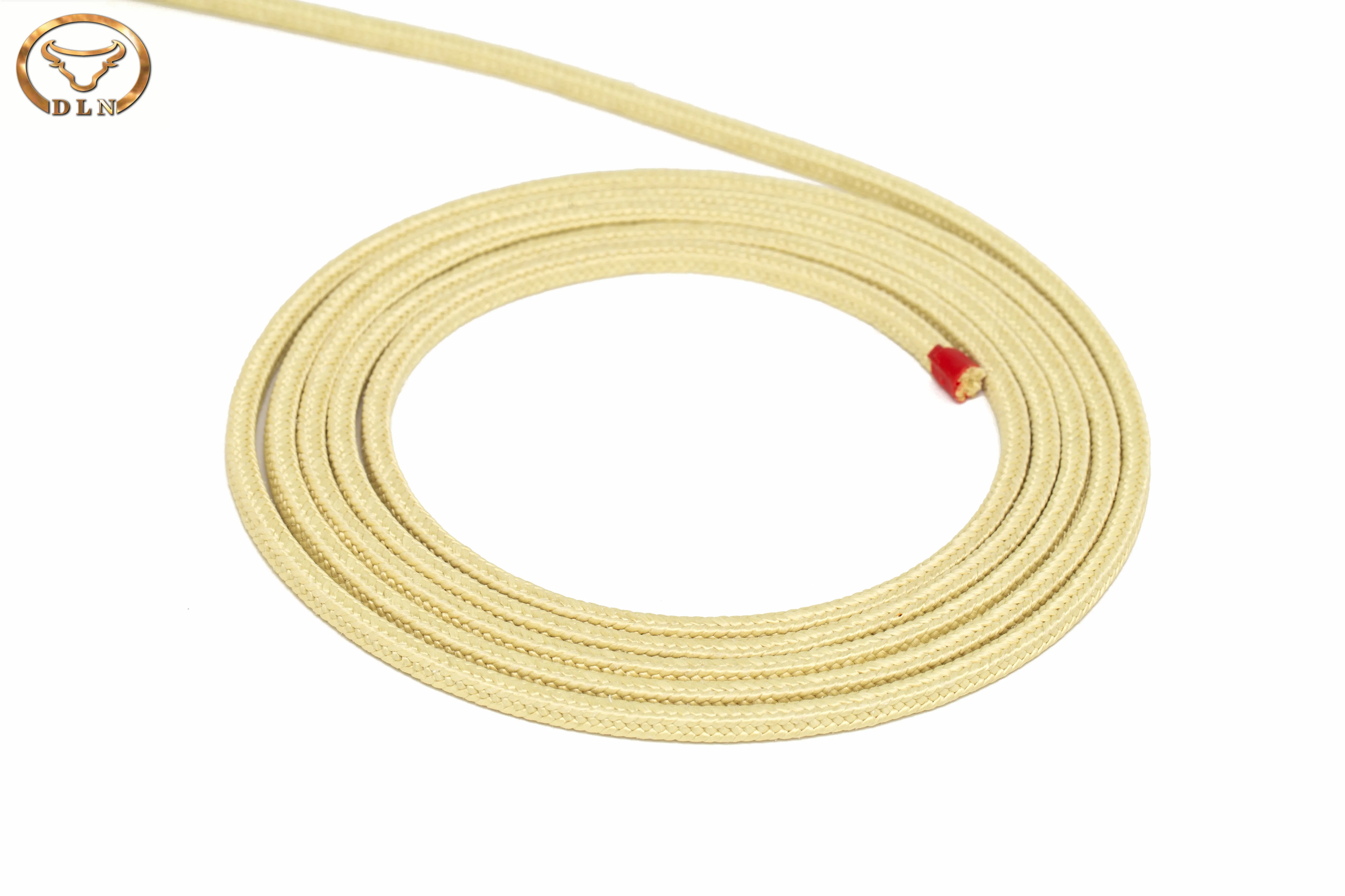 
Heat resistant square aramid ropes, high temperature resistant aramid roller ropes, yellow aramid roller ropes for sale 