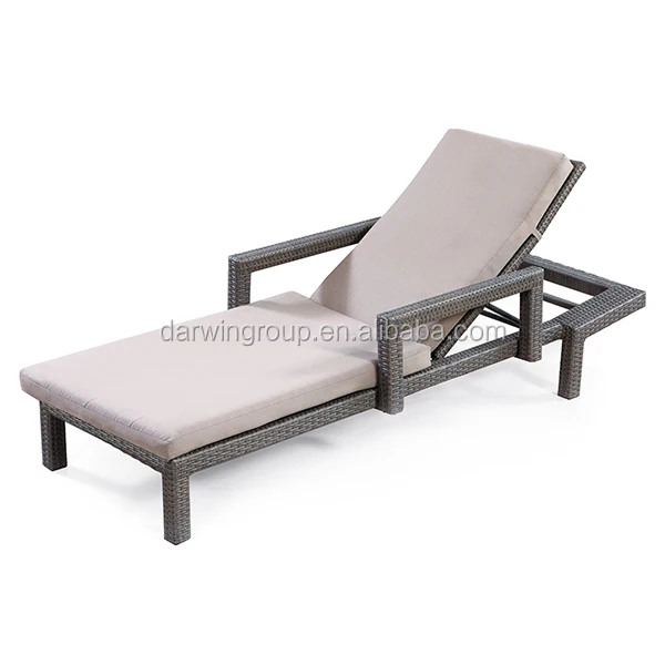 Commercial Hotel Swimming Pool Metal Mesh Leisure Chaise Lounge Outdoor