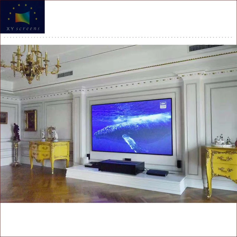 
100 inch PET Crystal ALR UST projector screen for GT5600 Wemax A300 Optoma P1 Xiaomi Mijia Vava home theater Projektionswand 