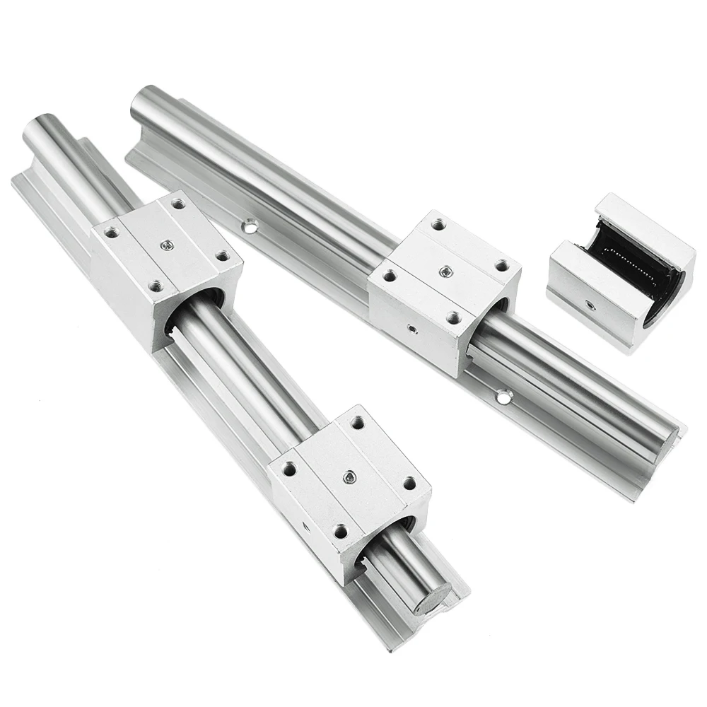 

SBR16 16mm linear rail length 600mm linear guide with 2pcs SBR16UU linear bearing cnc router part