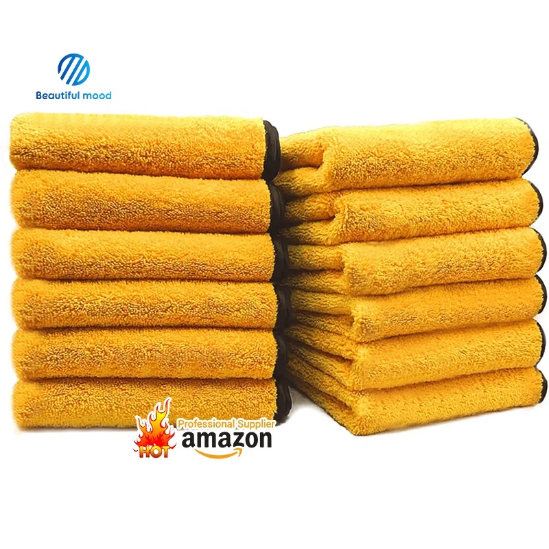 

Wholesale customization Multipurpose Dual-Sided Household Cleaning Microfiber Car Washing Drying towel