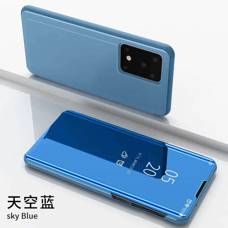 

smart mirror phone case for samsung galaxy s20 flip case for samsung galaxy s20 ultra 2020 phone cover for galaxy s20 pc case, Black,silver,purple,blue,purplish blue,rose gold,gold