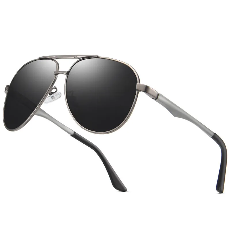 
New Arrival Wholesales Men Polarized Sunglasses Big Frame Night Vision Driving Sunglasses 