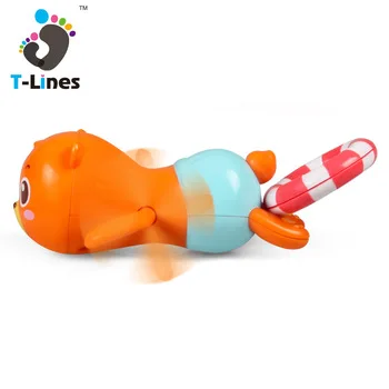 Spray rotating rocket baby plastic water shower toy for bath.jpg