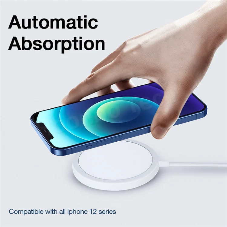 

2020 Wholesale Fast Wireless Charge 15W Portable QI Charging Board Phone Charger for iPhone 12