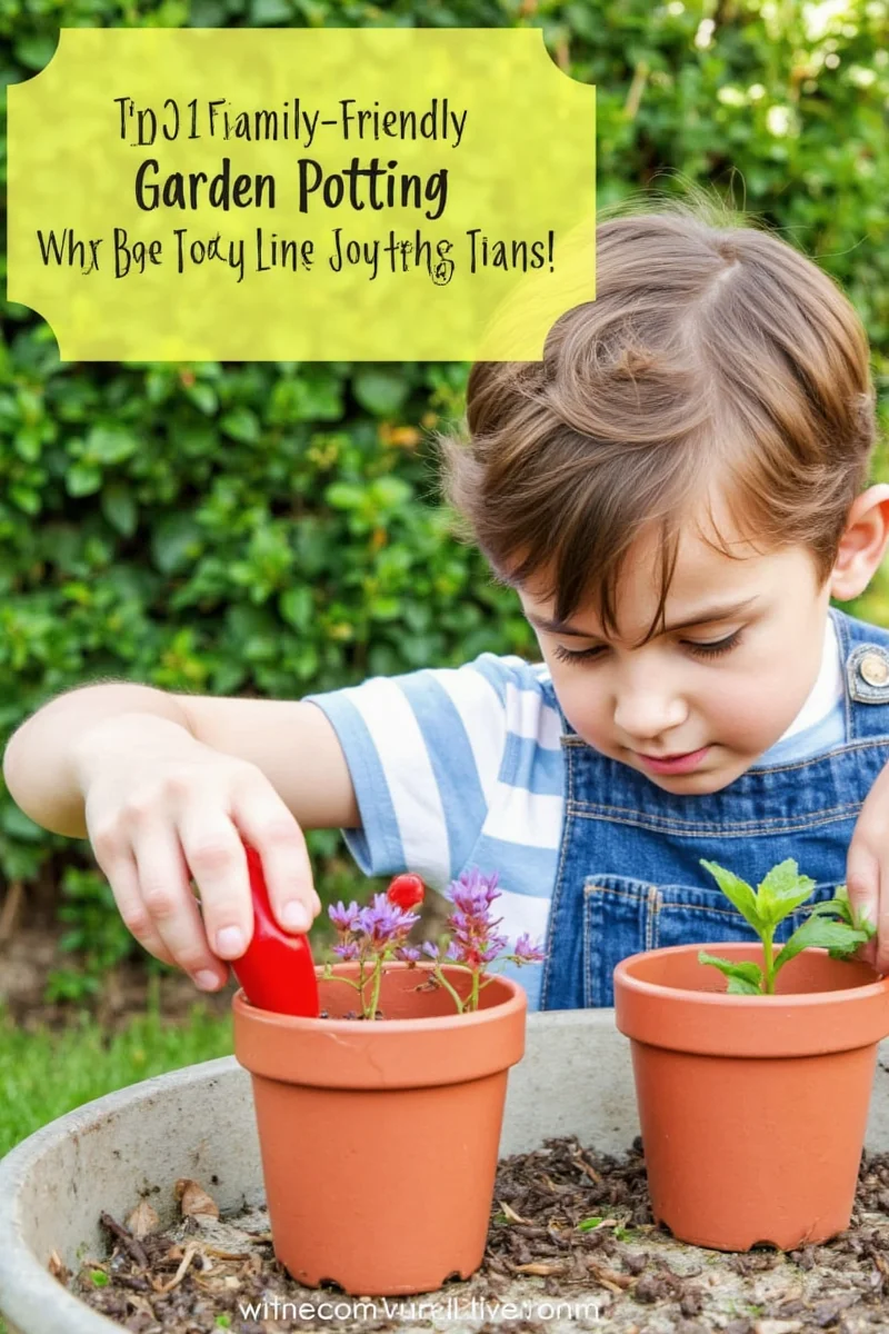 Themed mini gardens for kids
