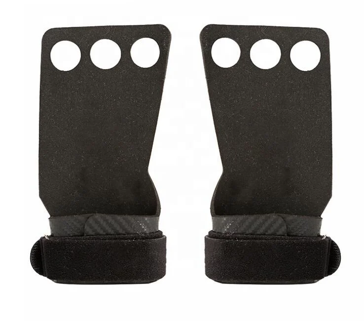 

Leather Gymnastics Hand grips, Black
