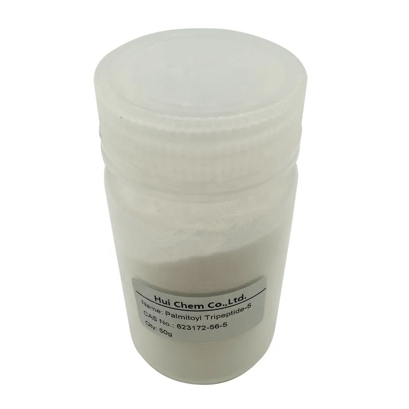 
High quality Peptides Palmitoyl Tripeptide-3 purity 98% Palmitoyl Tripeptide-5 
