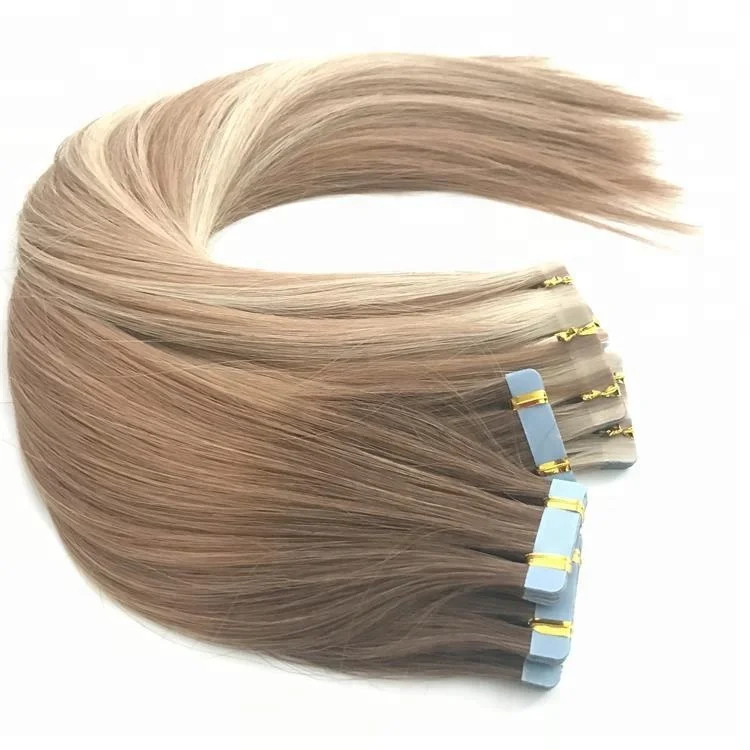 

Full Cuticle Hair Human Hair Extensions Ombre Tape Hair