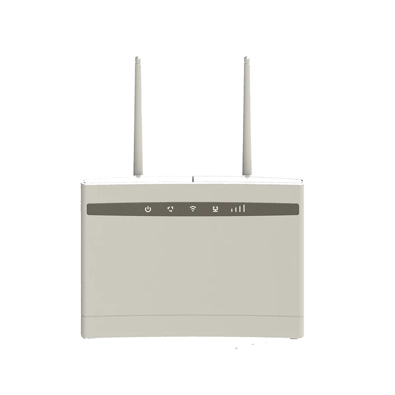 

Cheapest 4G Lte CPE Wireless Wifi Router with Antenna Port and Sim Card Slot Global Application CP100, White