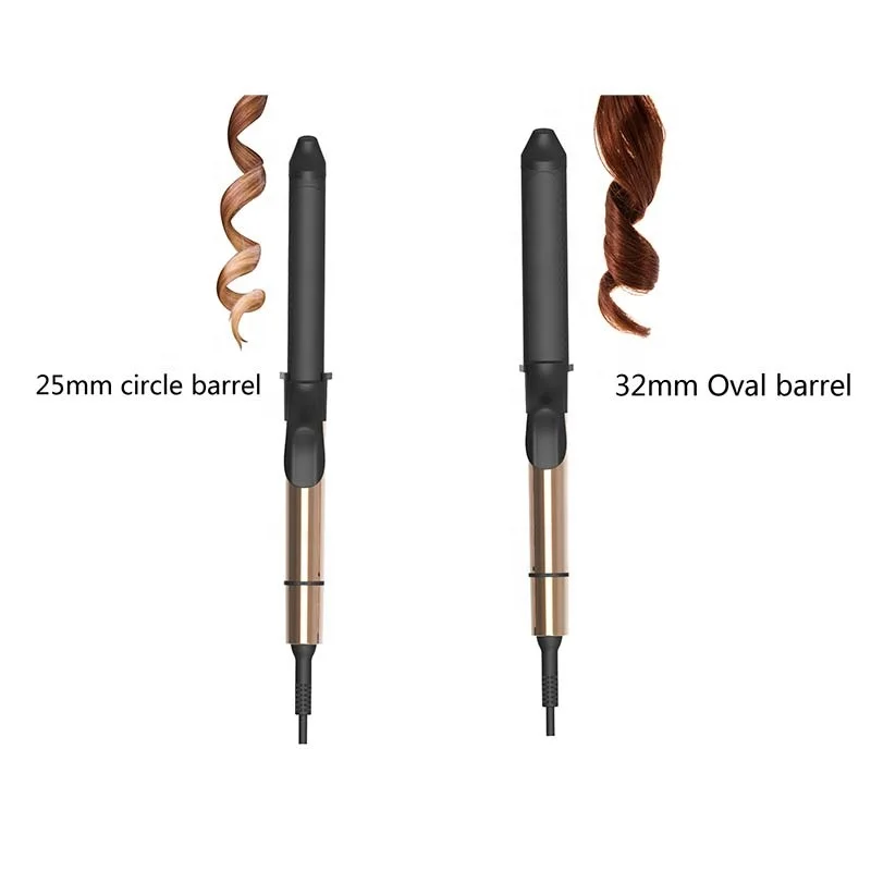 

High-grade New Hair Curling Iron Tools Iron Marcel quality curler hot suppliers professional currently convenient beauty safe, Black