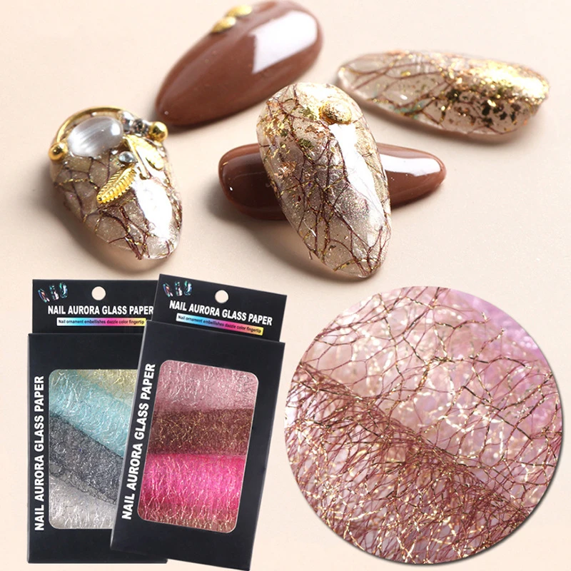 

2020 Summer New Laser Design Nail art Sticker high quality and fashion nail decals Tips Women Makeup Tool for nail decoration