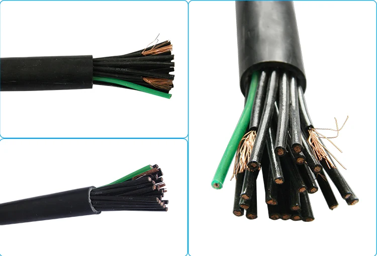 12 core control cable turkey and flexible control cable - 0.5mm2 x 16c - ANKUX.COM
