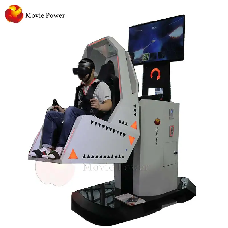 Hot Sales VR Products Earn Money  9D Vr Game 720 Degre Virtual Reality Flight Simulator For Sale