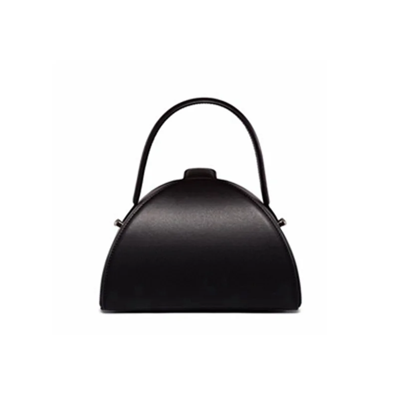 

2021 New Arrivals Trending Semicircle Bag Designer Retro Magic Box Leather Handbag Luxury Ladies Shoulder Women Tote Bag YGC-124, Customized color