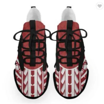 

Personalised Custom Outdoor Breathable Flat Men's Casual Shoes Polynesian Tribal Pattern New Men's Casual Sports Shoes Running