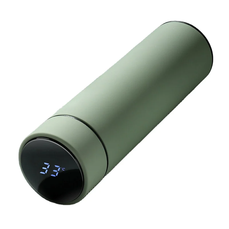 

Goofit Portable Thermos Cup Smart Temperature Display Stainless Steel Vacuum Water Bottle