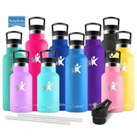 

12oz 17oz 22oz 26oz Patterned Leak Proof Power Coating Wide Mouth Thermo Hydro Bottle Flask Catering Small Large Thermos Flasks