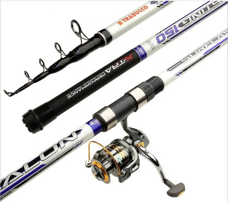 

carbon surf casting fishing rod 4.2m 3 pieces 150g fishing rod