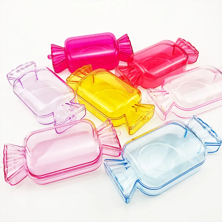 

2021 Lash Packages Mink Lashes Candy Packing EyeLash Candy Design Shaped Boxes For Lash Candy Box Empty, Real black