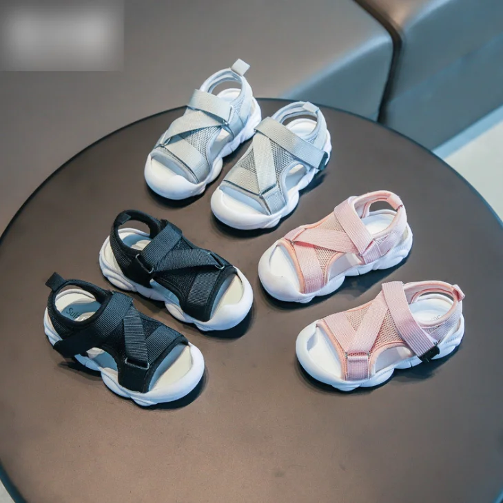 

Summer new girls non-slip soft sole children sandals shoes toddler baby sandals Boys kids sandals girls