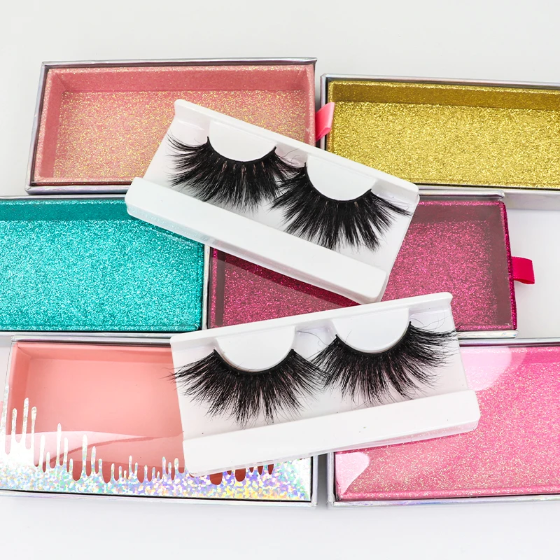 

2021 new arrival wholsale creating your own logo eyelashes 3d lash mink lashes, Custom color
