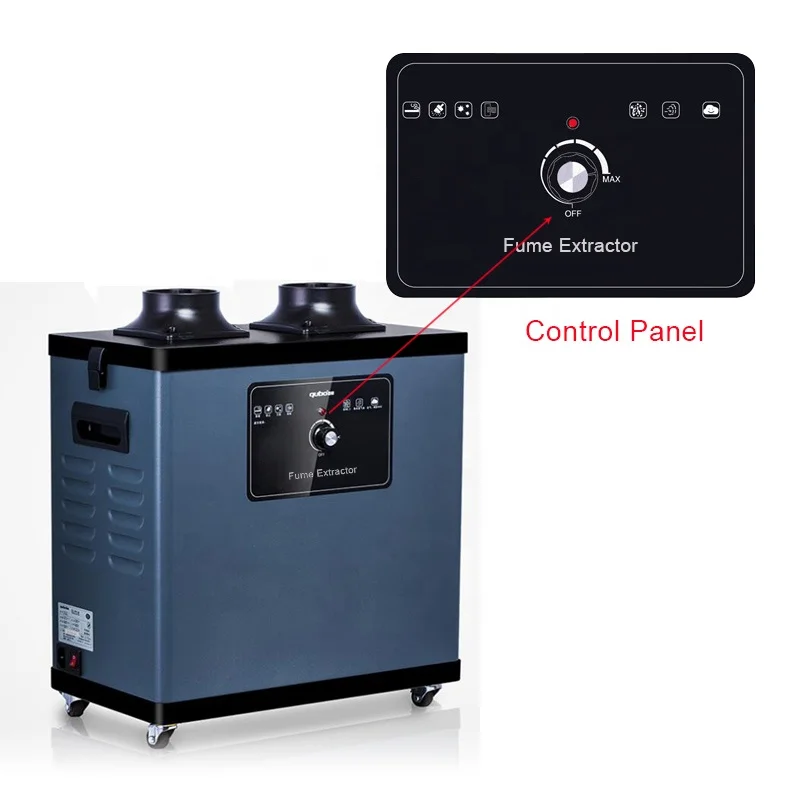 
Mobile Solder Fume Extractor Smoke Absorber Dust Collector For Welding 