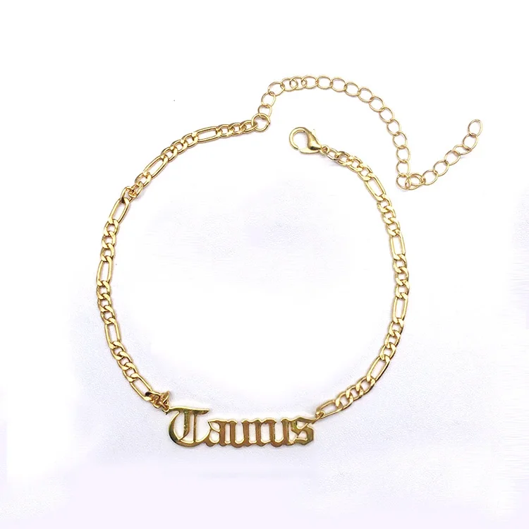 

Thick gold plated women charms hip hop cuban link anklet foot jewelry vendor, Picture shows