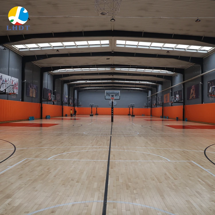 

Maple Hardwood Indoor Used Sport Basketball Court Wood Flooring