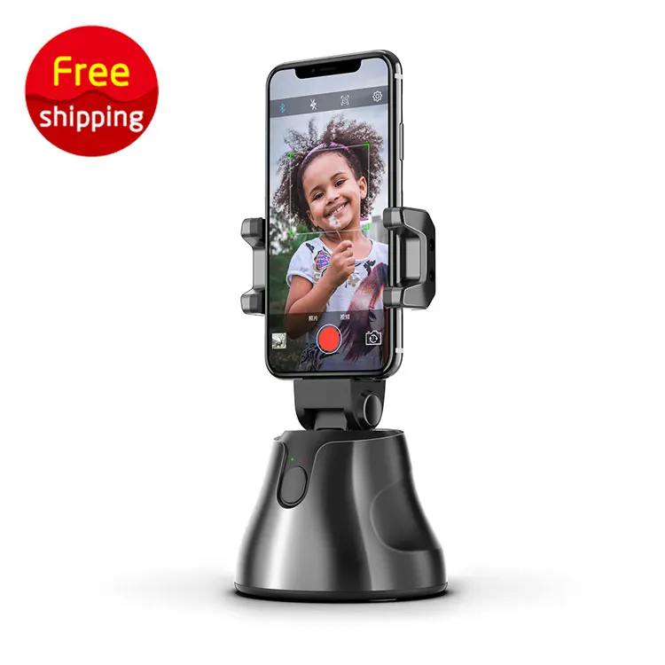 

Hot sale auto tracking smart shooting apai genie 360 gimbal stabilizers mobile phone holder