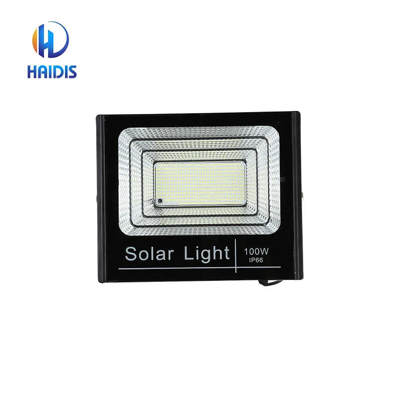 Solar Power Flood Light SMD With Led ABS Outdoor For Garden IP65 Waterproof