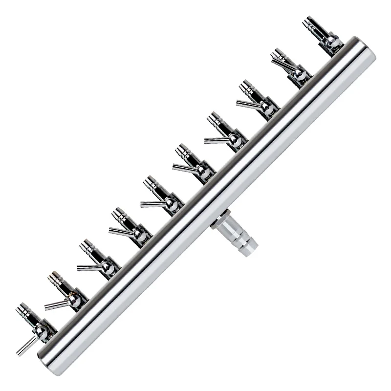 

Fish tank accessories air flow control valve switch metal material 10mm to 4mm