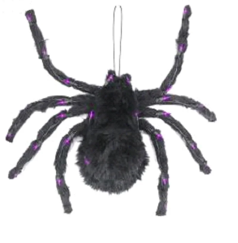 New Arrivals 3PK 60L Plastic Spider Web Seasonal Lighting for Halloween and Christmas Outdoor Decorations supplier