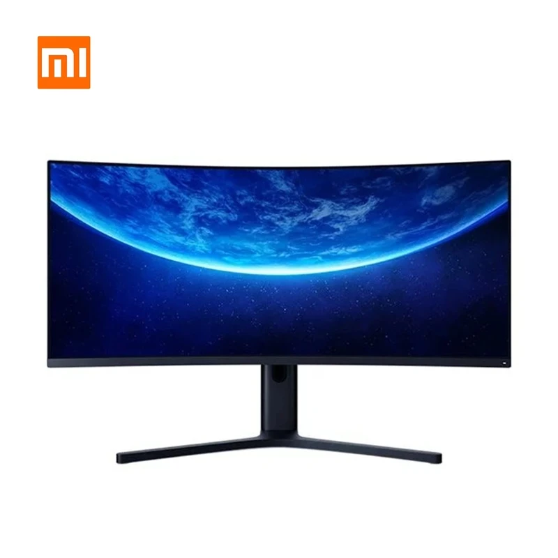 

R Original Xiaomi Mi Curved Gaming Monitor 34 144Hz High Refresh Rate 1500R Curvature Xiaomi Gaming Monitor 144hz