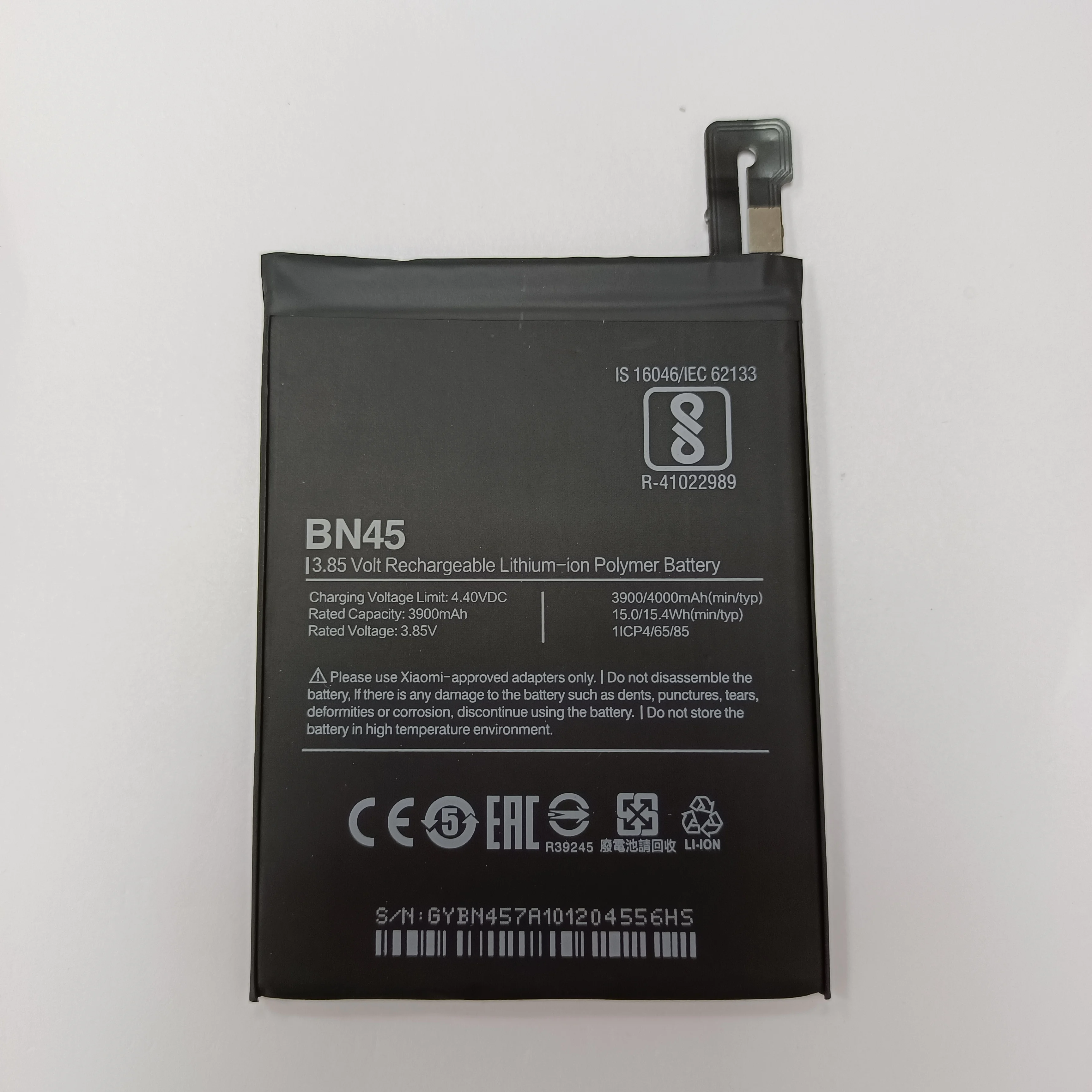 

Spot wholesale Factory direct sales Original Replacement smart cell mobile phones big battery BN45 for Xiaomi redMi note 10