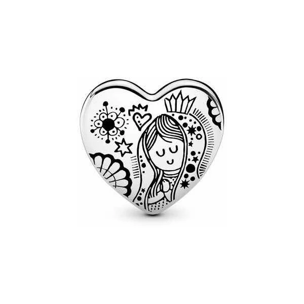 

High Quality 925 Sterling Silver Charm Distroller Virgencita Plis Virgin Charm