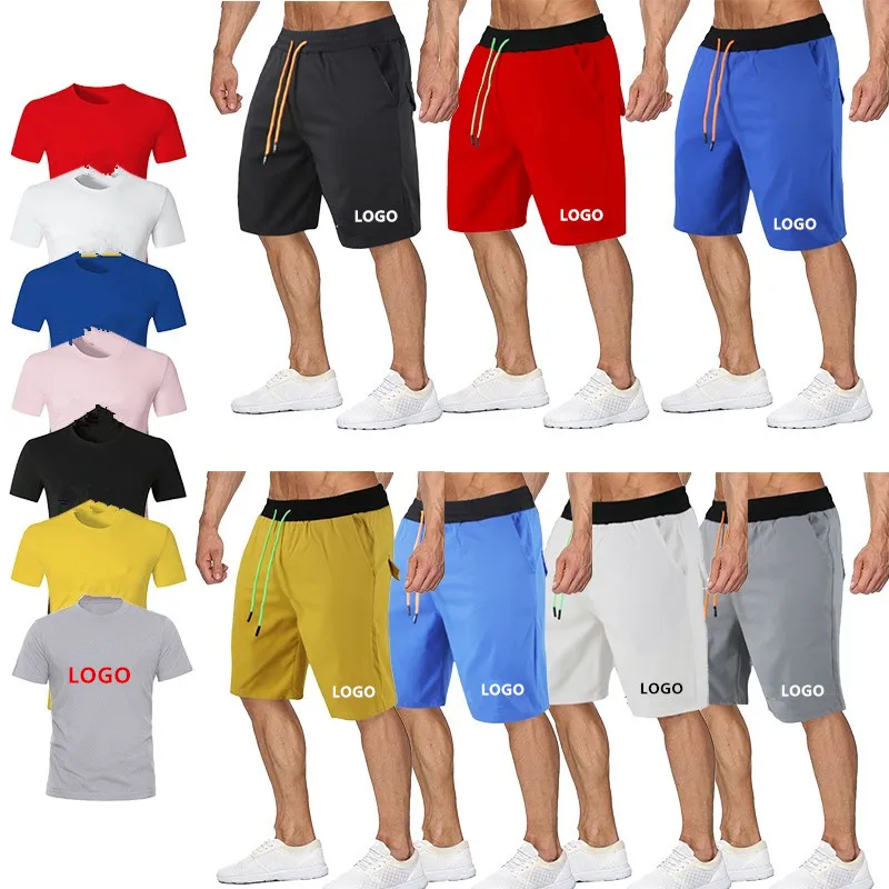 

survetement homme men outfits summer clothing vendor sport wear jogging suit for men two piece short set tracksuits for men, As pictures