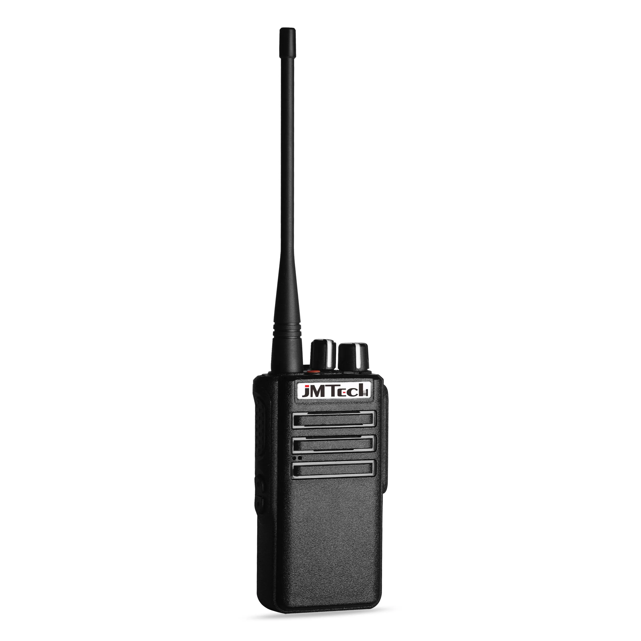 

china brand Hands free Two way radio VHF UHF CTCSS/DCS professional Walkie Talkie radio transmitter CE/FCC JM-518 waki taki, Black