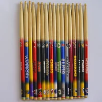 

wholesale customized 5A colored bulk drum sticks musical instruments hickory major drumsticks for drum sets